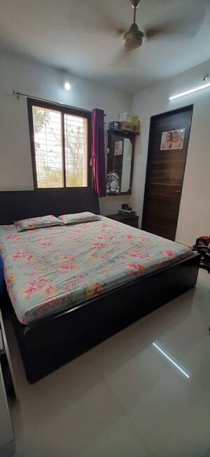 Bedroom in 1 BHK Apartment at Diamond Bhalchandra Nagari, Ravet – for Rent