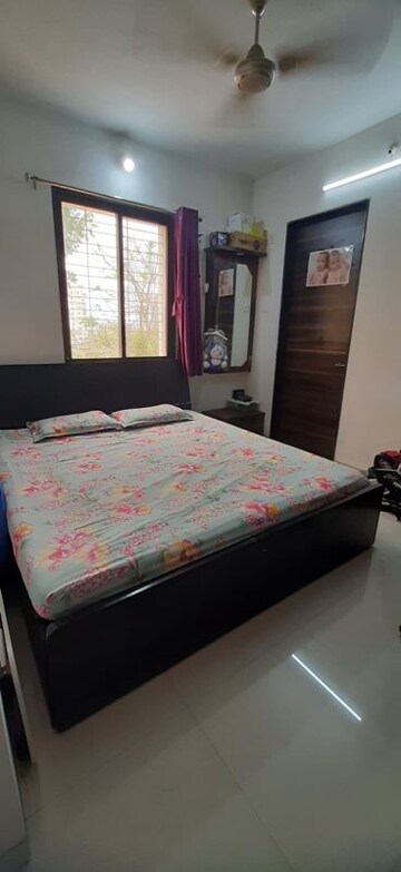 Bedroom in 1 BHK Apartment at Diamond Bhalchandra Nagari, Ravet – for Rent