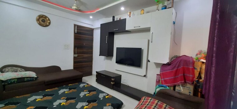 Living Room, diamond-bhalchandra-nagari 1 Bedroom 614 Sq.Ft. Apartment In Ravet Pune 10087646