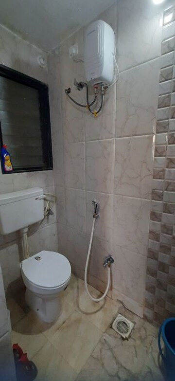 Bathroom in 1 BHK Apartment at Diamond Bhalchandra Nagari, Ravet – for Rent