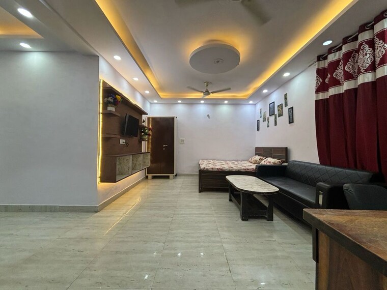 Living Room, saket 1 RK 600 Sq.Ft. Builder Floor In Saket Delhi 10087662