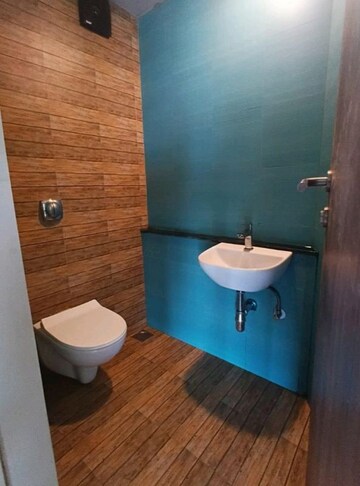 Bathroom in 1 BHK Apartment at Lodha Crown Quality Homes, Majiwada – for Rent