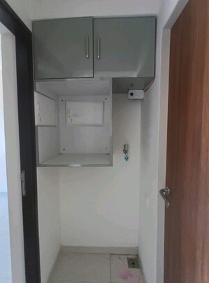 Bathroom in 1 BHK Apartment at Lodha Crown Quality Homes, Majiwada – for Rent