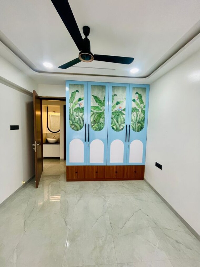 Bedroom, unique-youtopia 3 Bedroom 1080 Sq.Ft. Apartment In Kharadi Pune 10087680