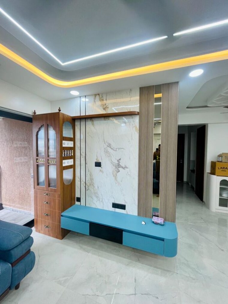 Bedroom, unique-youtopia 3 Bedroom 1080 Sq.Ft. Apartment In Kharadi Pune 10087680