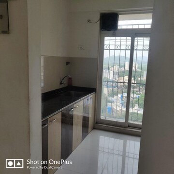 Kitchen in 1 BHK Apartment at Ram Pushpanjali Residency, Owale – for Rent