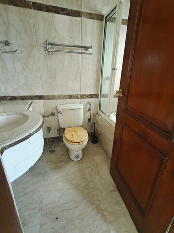 Bathroom in 3 BHK Builder Floor at Chanakyapuri – for Sale
