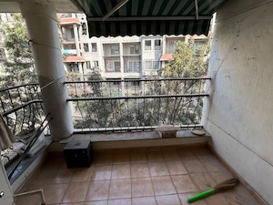 Balcony in 3 BHK Apartment at Goel Ganga Orchard, Mundhwa – for Rent