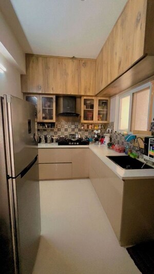 Kitchen in 3 BHK Apartment at Ananda Poe Tree Extension, Narsingi – for Rent