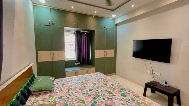 Bedroom, ananda-poe-tree-extension 3 Bedroom 1600 Sq.Ft. Apartment In Narsingi Hyderabad 10087760