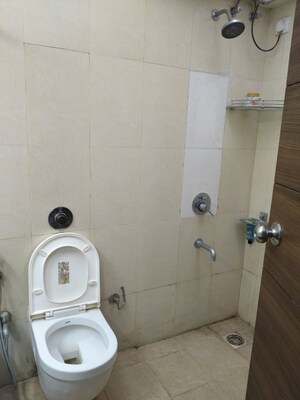 Bathroom in 2 BHK Apartment at Ashok Medows, Hinjewadi – for Rent