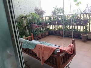 Balcony in 3 BHK Apartment at Mapsko Mount Ville, Sector 79 – for Rent