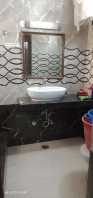 Bathroom in 3 BHK Apartment at Vasant Kunj – for Rent