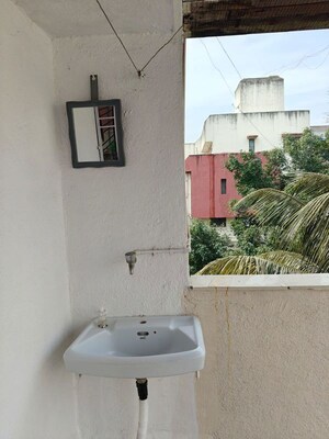 Bathroom in 1 BHK Apartment at Patil Natasha Hill View, Nibm – for Rent