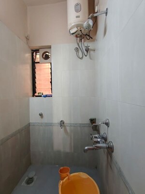 Bathroom in 1 BHK Apartment at Patil Natasha Hill View, Nibm – for Rent