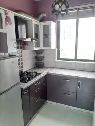 Kitchen in 2 BHK Builder Floor at Vatika India Next Floors, Sector 82 – for Rent