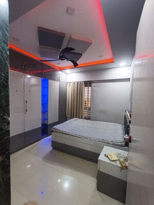 Bedroom in 2 BHK Apartment at Raj Heramba Venkatesh Imperia, Tathawade – for Rent