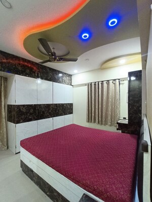 Bedroom in 2 BHK Apartment at Raj Heramba Venkatesh Imperia, Tathawade – for Rent