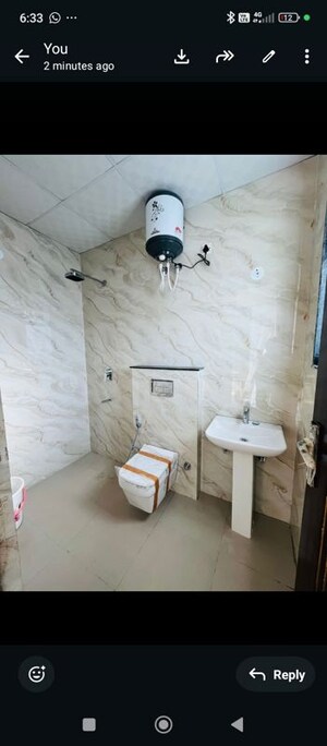 Bathroom in 1.5 BHK Builder Floor at Sector 38 – for Rent