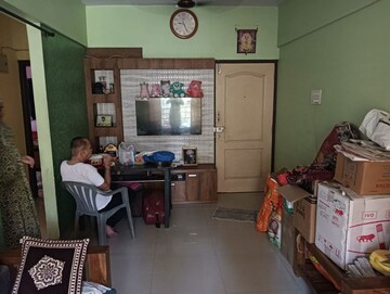 Living Room in 2 BHK Apartment at Shelter Planet, Ulwe – for Rent