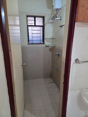 Bathroom in 1 BHK Apartment at Magarpatta City Heliconia, Hadapsar – for Rent