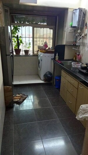 Kitchen in 1 BHK Apartment at Galaxy Classique, Goregaon West – for Rent