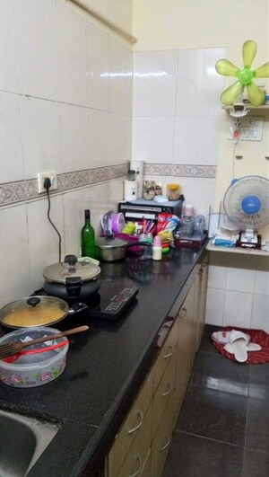 Kitchen in 1 BHK Apartment at Galaxy Classique, Goregaon West – for Rent