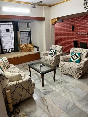 Bedroom in 2 BHK Apartment at Powai Vihar, Powai – for Rent