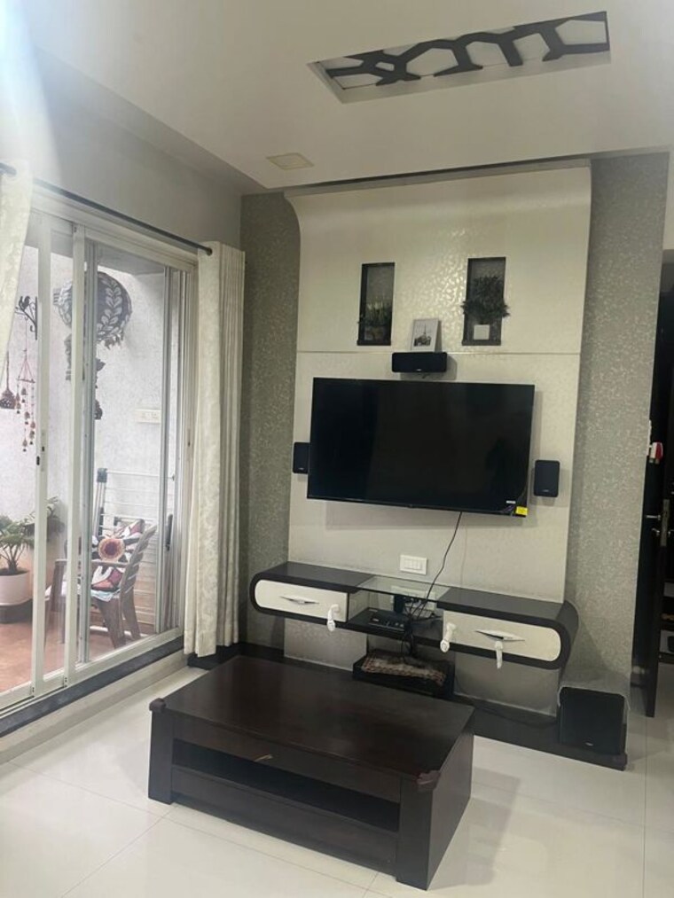 Living Room, pebbles-ii 1.5 Bedroom 1100 Sq.Ft. Apartment In Bavdhan Pune 10088011