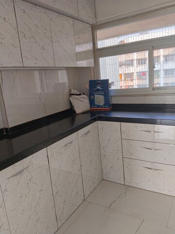 Kitchen in 2 BHK Apartment at Ruparel The Orion, Chembur – for Rent