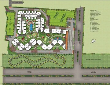 Master Plan in 2 BHK Apartment at Rise Organic Homes, Mahurali – for Sale