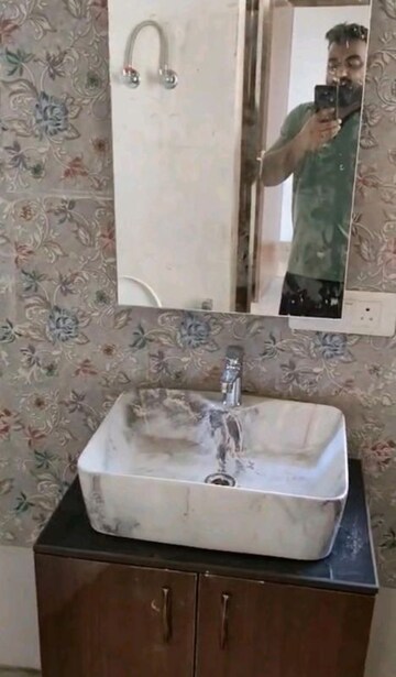 Bathroom in 3 BHK Apartment at Rise Organic Homes, Mahurali – for Rent