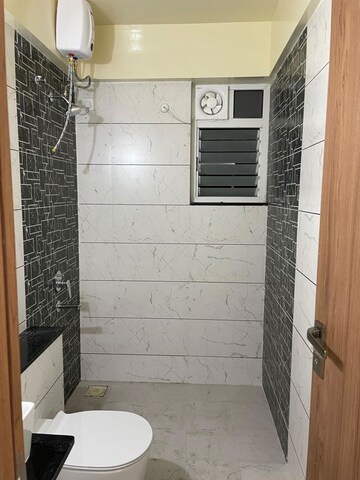 Bathroom in 2 BHK Apartment at Majestique Marbella Phase 1, Kharadi – for Rent