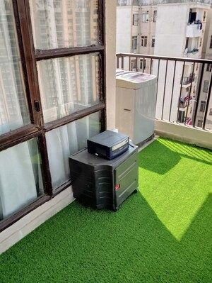 Balcony in 2 BHK Apartment at OP Floridaa, Sector 82 – for Rent