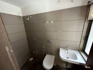 Bathroom in 3 BHK Apartment at Shilaj – for Rent