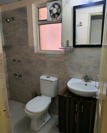 Bathroom in 2 BHK Apartment at Wave Dream Homes, Wave City – for Rent