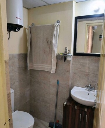 Bathroom in 2 BHK Apartment at Wave Dream Homes, Wave City – for Rent