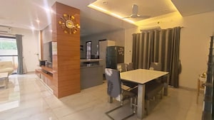 Dining area in 3.5 BHK Villa at Manchirevula – for Rent