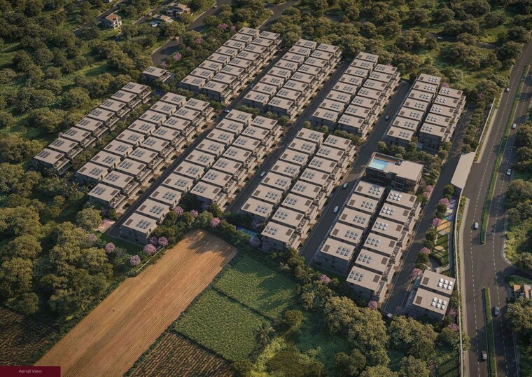 Master Plan, casagrand-crestwood 3 Bedroom 2419 Sq.Ft. Villa In Pudur Hyderabad 10088261
