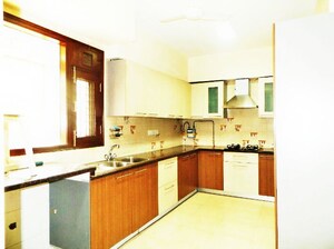 Kitchen in 3 BHK Builder Floor at Defence Colony – for Rent