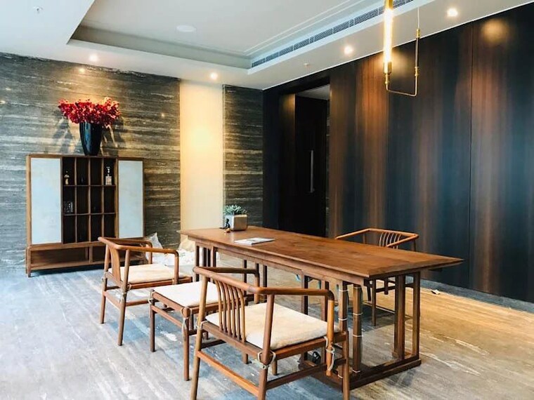 Dining area, manglam-14-woodland-park 4 Bedroom 2988 Sq.Ft. Apartment In Shiprapath Jaipur 10088249