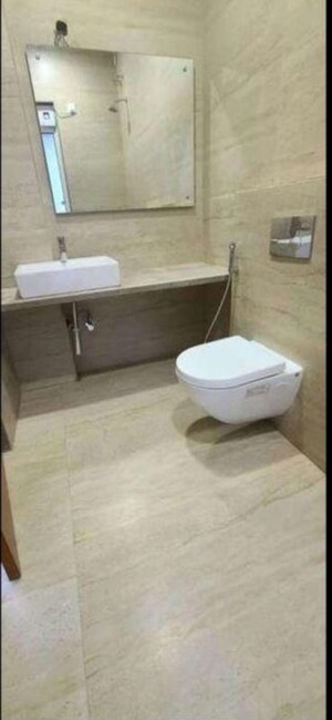 Bathroom in 3 BHK Apartment at DLH Legacy, Juhu – for Rent