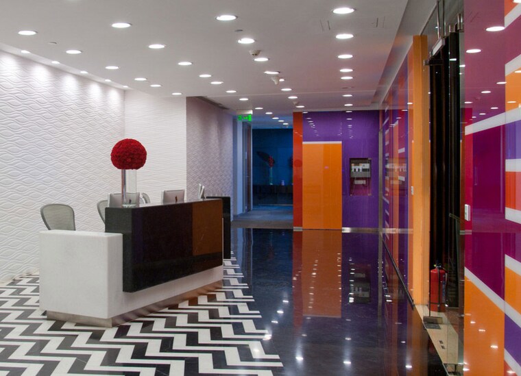 Living Room, adani-ten-bkc Commercial Office Space 4152 Sq.Ft. In Bandra East Mumbai 10088279