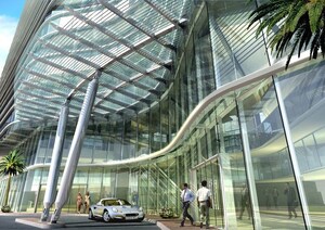  Office Space – Exterior View View at Adani Ten BKC, Bandra East - for Rent