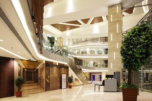 Staircase in  Office Space at Adani Ten BKC, Bandra East – for Rent