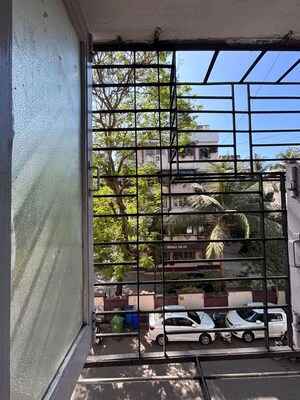 Balcony in 2 BHK Apartment at Kalumal Estate, Juhu – for Rent