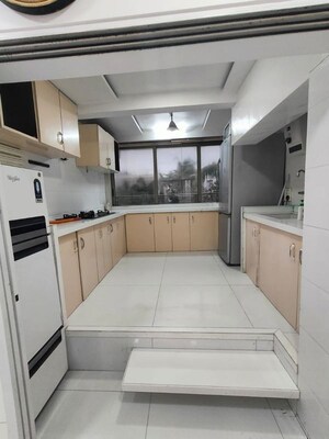 Kitchen in 3 BHK Apartment at DLH Legacy, Juhu – for Rent