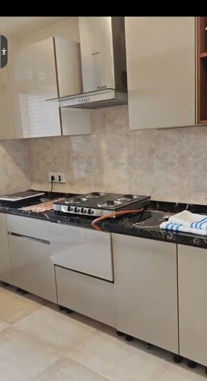 Kitchen in 3 BHK Apartment at Suraj Oranje Castle, Gomti Nagar – for Rent
