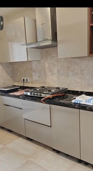 Kitchen in 3 BHK Apartment at Suraj Oranje Castle, Gomti Nagar – for Rent