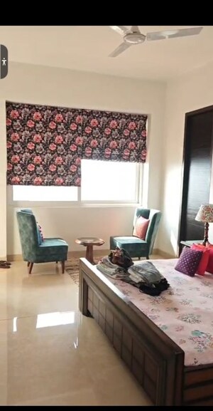 Living Room in 3 BHK Apartment at Suraj Oranje Castle, Gomti Nagar – for Rent